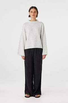 Maeve Sweater - Snow Marle