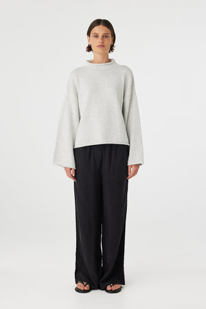 Maeve Sweater - Snow Marle
