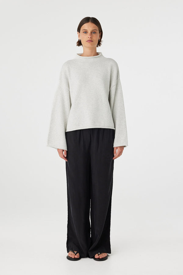 Maeve Sweater - Snow Marle