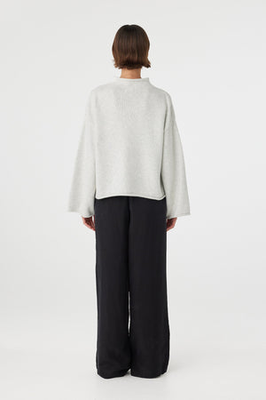 Maeve Sweater - Snow Marle