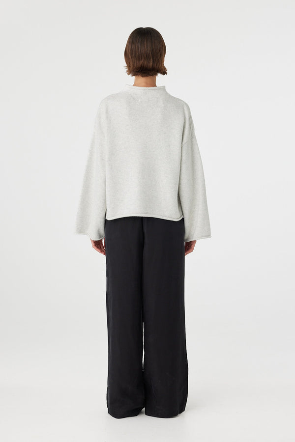 Maeve Sweater - Snow Marle