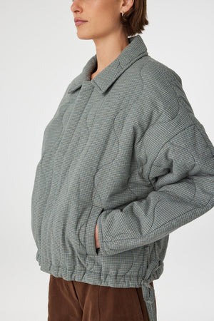*Pre-Order* Matteo Jacket - Blue Check