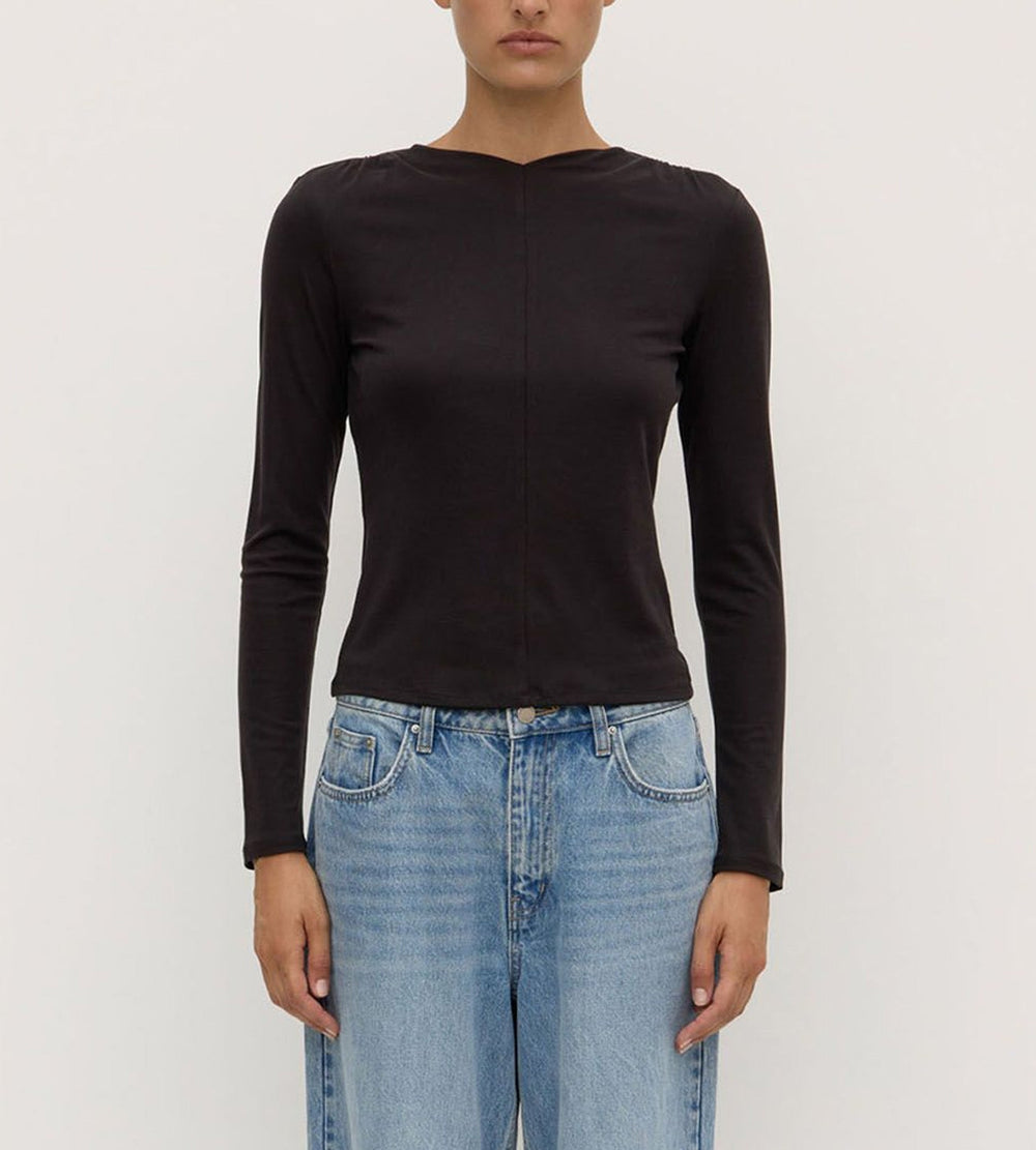 Margot Jersey Long Sleeve Top