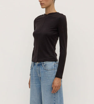 Margot Jersey Long Sleeve Top