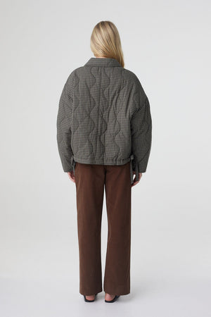*Pre-Order* Matteo Jacket - Olive & Teal Check