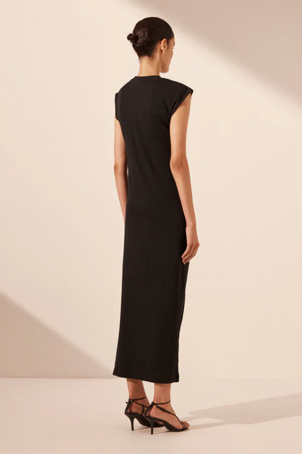 Aby Twist Midi Dress