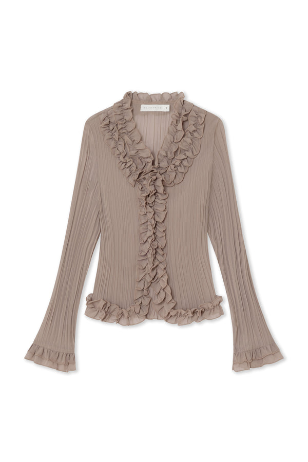 Kara Blouse - Taupe