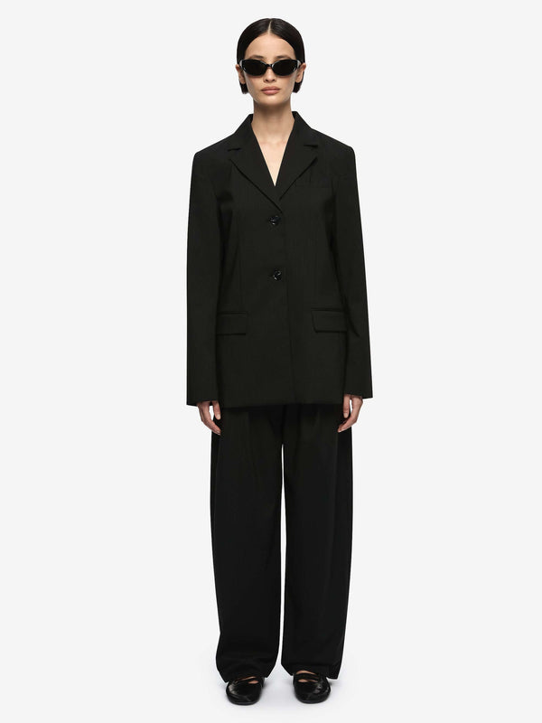 MARCELLI PANT -  BLACK/WHITE STRIPE