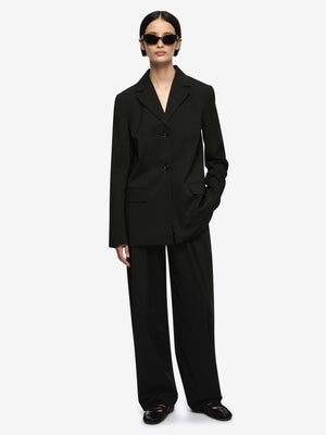 MARCELLI PANT -  BLACK/WHITE STRIPE