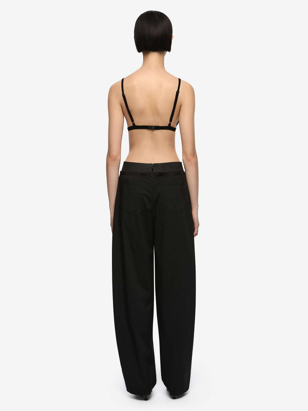 MARCELLI PANT -  BLACK/WHITE STRIPE