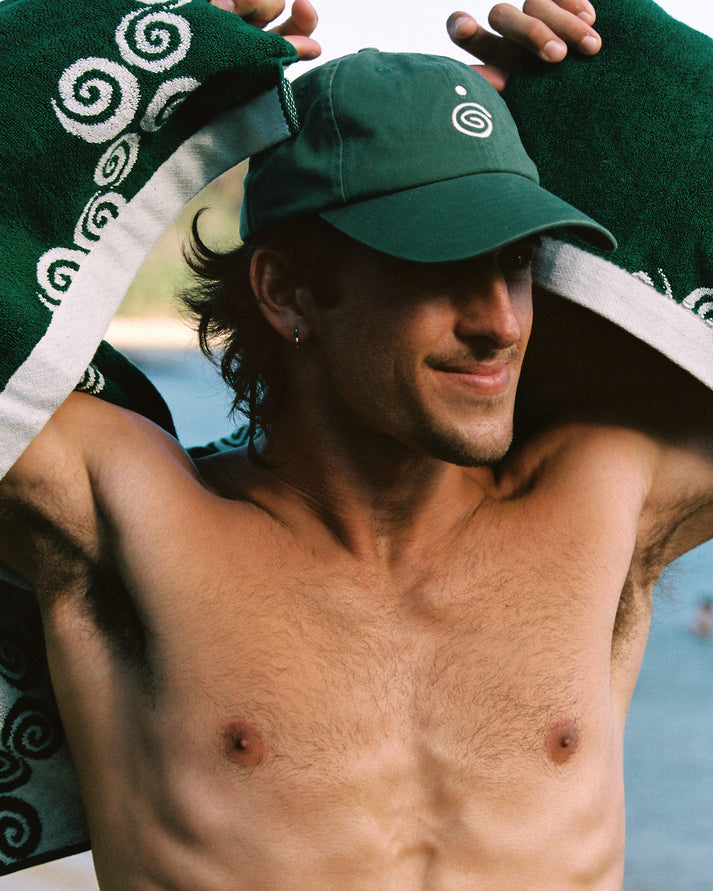 Re-centre Cap - Olive