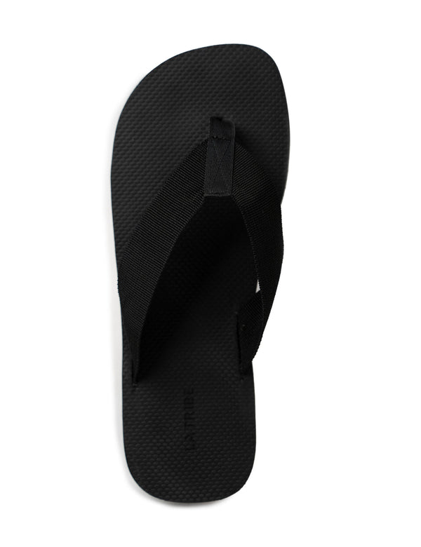Canvas Thong - Black