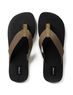 Canvas Thong - Taupe