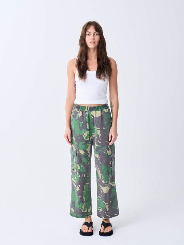 Cargo Pants - Washed Army