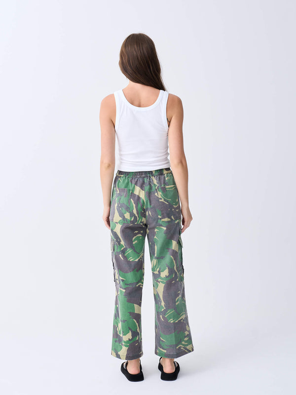 Cargo Pants - Washed Army
