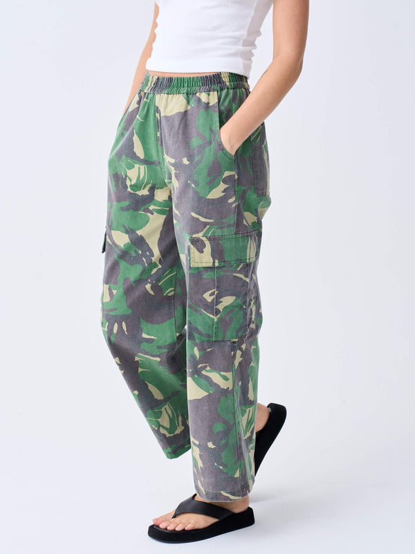 Cargo Pants - Washed Army
