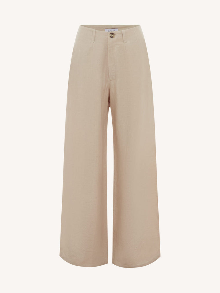 Carlotta Linen Wide Pants