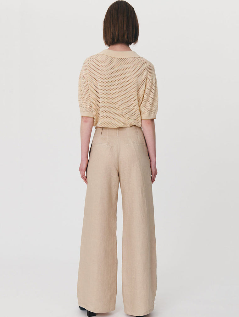 Carlotta Linen Wide Pants