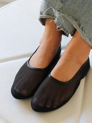 Dena Ballet Flats - Ebony