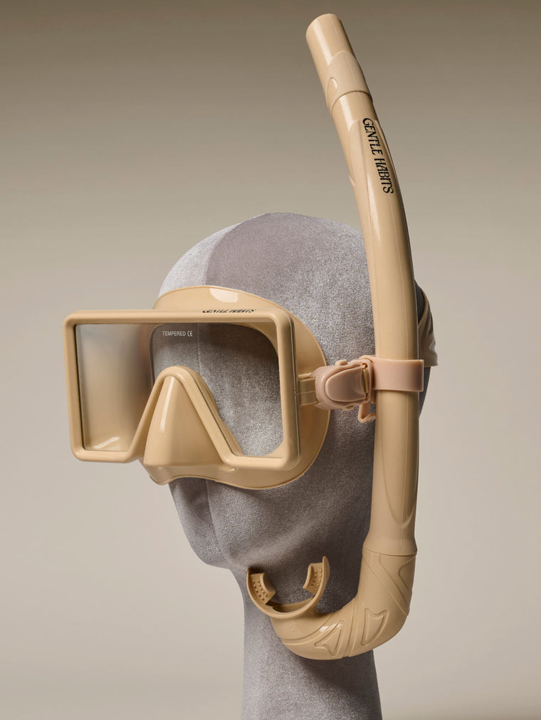 Barbados Dive Mask and Snorkel - GOLD