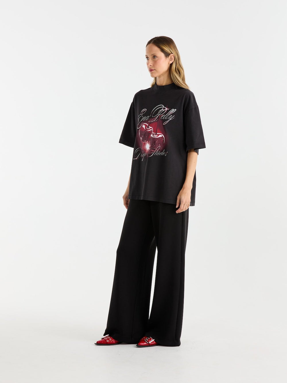 Chrome Cherry Tee