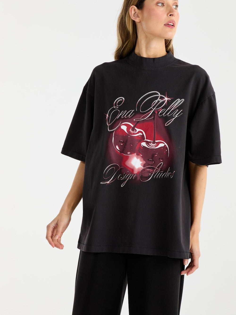 Chrome Cherry Tee