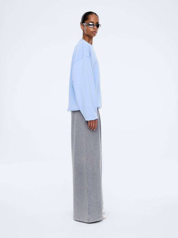 Mila Oversized Sweater - Soft Blue / Ena Pelly