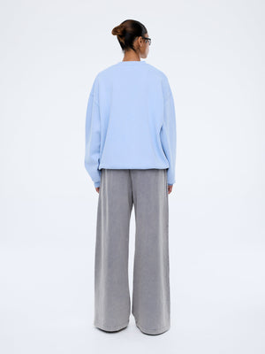 Mila Oversized Sweater - Soft Blue / Ena Pelly