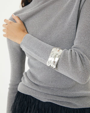 Sloane Cuff - Silver