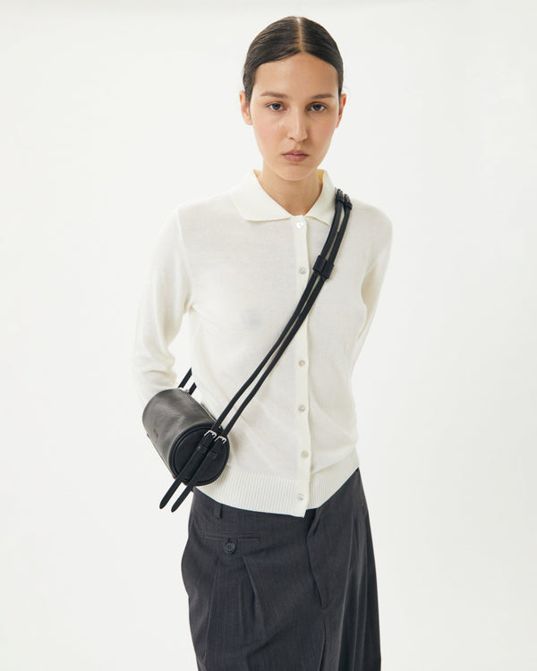 Brooke Mini Barrel Bag - Black