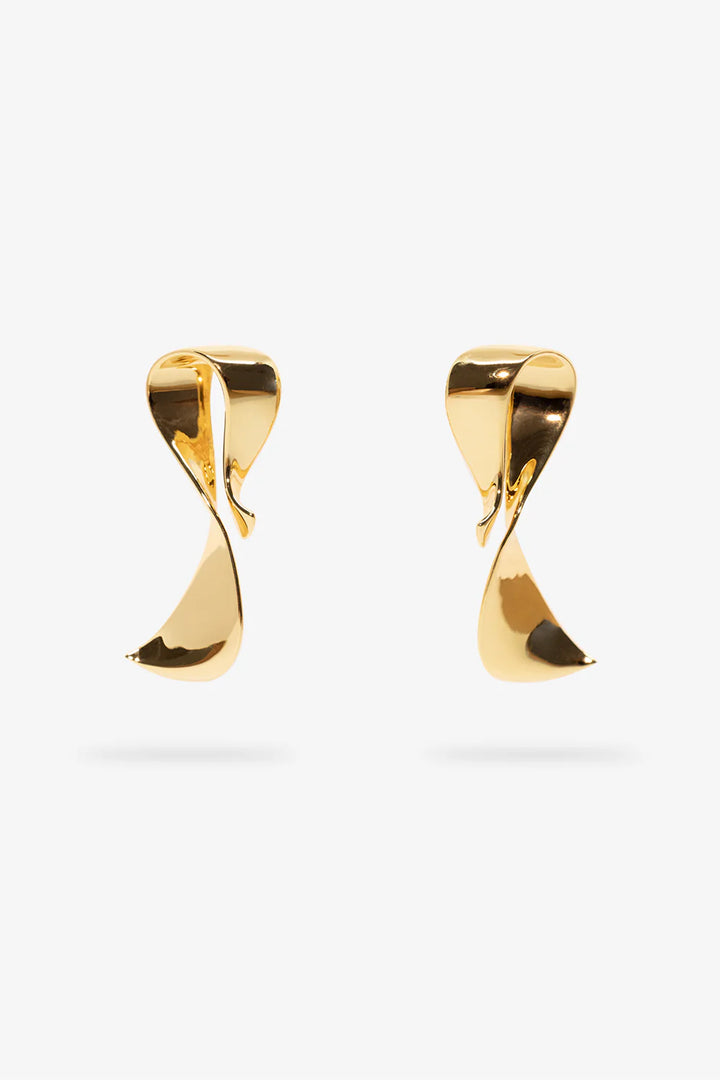Sculpt Earrings Gold