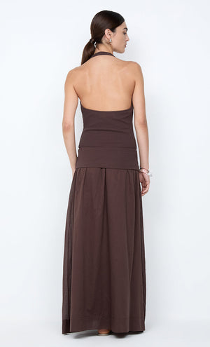 SABRINE HALTER MAXI DRESS