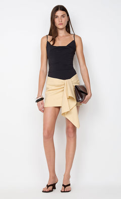 Vara Mini Skirt - Sandstone
