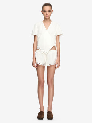 SKYE SHORT - IVORY