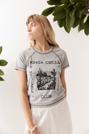 Horizon Gazers Mini Tee - Grey