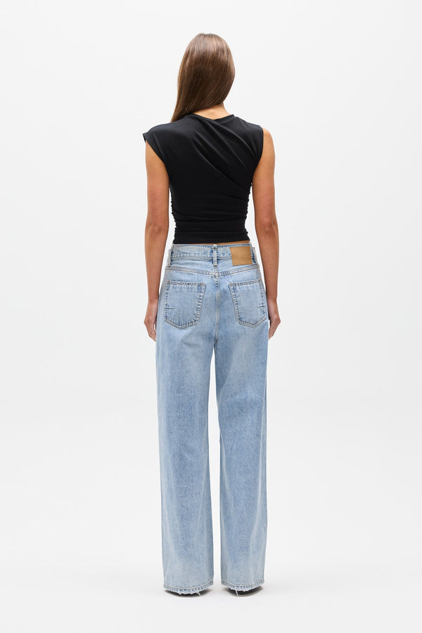 Hodson Tie Waist Wide Leg Jean