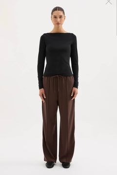 Lilah Ls Top - Black