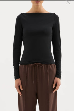 Lilah Ls Top - Black
