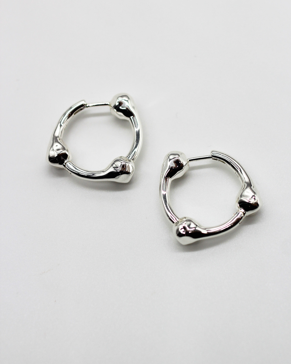 Hammered Ball Hoops - Large