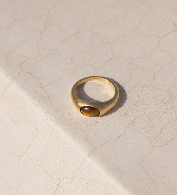 TIGERS EYE RING