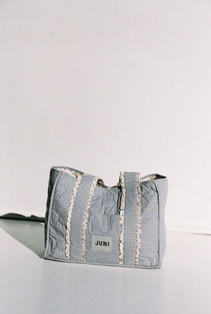 The Everything Bag - Blue Check