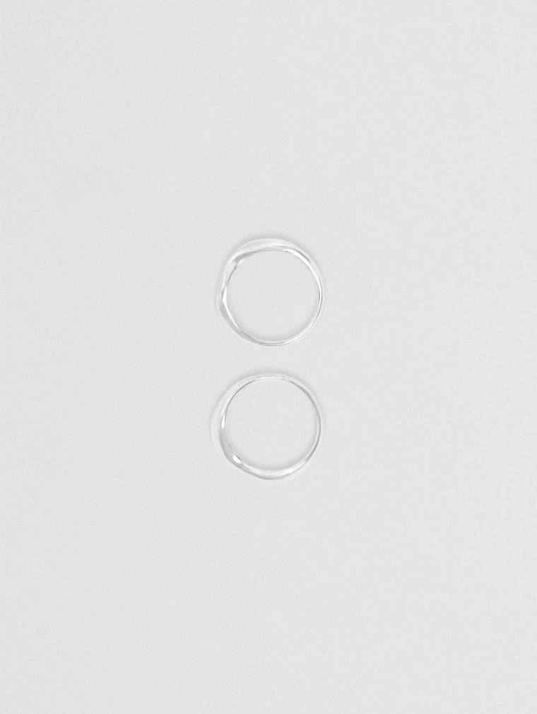 Jean Ring Set - Silver