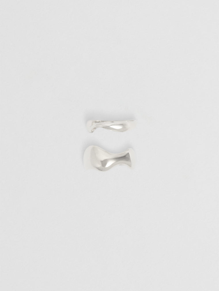 Jean Ring Set - Silver