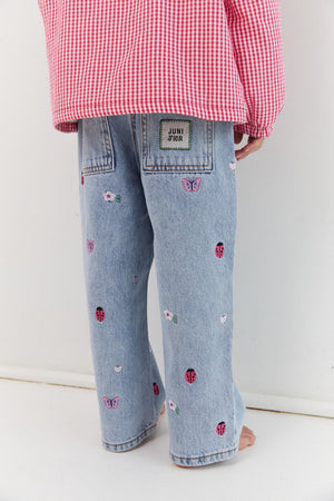 Blair Jean - Garden Embroidery