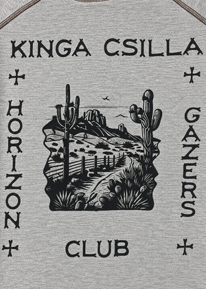 Horizon Gazers Mini Tee - Grey