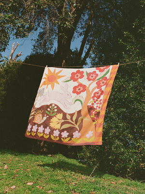 Square Pareo - Le Lapin