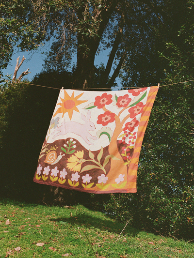 Square Pareo - Le Lapin
