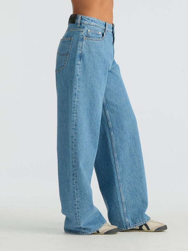 Mid Slouch Relaxed Jean - Downtown Fade