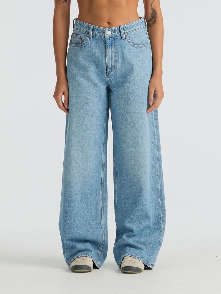 Mid Slouch Relaxed Jean - Downtown Fade