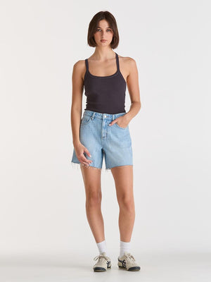 Mid Straight Short - Downtown Stone